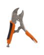 Pinza de presión mordaza curva 7" SW-8102012HT Fumetax