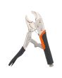 Pinza de presión mordaza curva 10" SW-8102013HT Fumetax