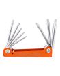 Juego de 8 llaves torx tipo navaja 8 piezas SW-13402 Fumetax