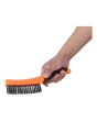 Cepillo de alambre con mango de goma SW-32030601 Fumetax