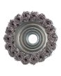 Carda de copa alambre trenzado 3" SW-32030202 Fumetax