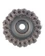 Carda de copa alambre trenzado 4" SW-32030203 Fumetax