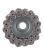 Carda de copa alambre trenzado 2-1/2" SW-32030301 Fumetax