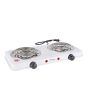 Parrilla eléctrica de 2 quemadores blanca SW-23032-B Fumetax