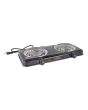 Parrilla eléctrica de 2 quemadores negra SW-23032-N Fumetax