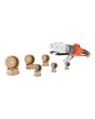 Kit termofusor para PP-R y PE 800 W con temperatura ajustable SW-45173 Fumetax