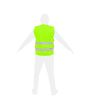 Chaleco poliéster amarillo SW-8204001 Fumetax