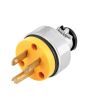 Clavija aterrizada con abrazadera FU0114 Fulgore