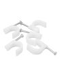Grapas curvas para cable redondo 10 mm 100 piezas FU0473 Fulgore