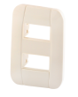 Placa plástica 2 ventanas FU0891 Fulgore