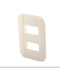 Placa plástica 2 ventanas FU0891 Fulgore