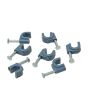 Grapas curvas para cable redondo 7 mm 100 piezas FU1606 Fulgore