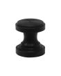 Jaladera botón negro 1/2" GGJ832 GYGPSA