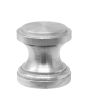 Jaladera botón aluminio natural 5/8" GGJ833 GYGPSA