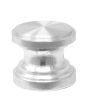 Jaladera botón aluminio natural 3/4" GGJ834 GYGPSA
