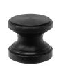 Jaladera botón negro 3/4" GGJ834 GYGPSA