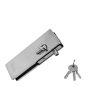 Cerradura de piso cromo BRK057 Bruken