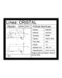 Cerradura de piso cromo BRK057 Bruken