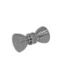 Perilla para puerta de cristal satinada BRK226 Bruken
