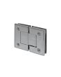 Bisagra vidrio-vidrio a 180° cromo BRK718 Bruken