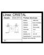 Conector muro / vidrio fijo satín BRK1023 Bruken