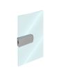 Contra chapa para puerta de vidrio BRK592C Bruken