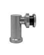 Conector muro / vidrio 90° BRK671-A Bruken