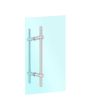 Jaladera tipo "H" 50 cm para puertas de cristal 2222050SA Herralum
