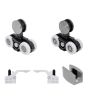 Kit para puerta corrediza sin riel BRK 911 Bruken
