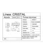 Kit para puerta corrediza sin riel BRK 911 Bruken