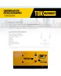 Generador estacionario TDKGE25K TDK MACHINERY