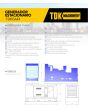 Generador estacionario TDKGA44 TDK MACHINERY