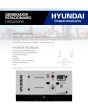 Generador estacionario HYEGE24KW Hyundai