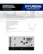 Generador estacionario HYEGE36KW Hyundai