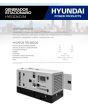 Generador estacionario HYEGE36CUM Hyundai