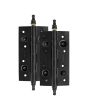 Bisagra de seguridad antipalanca 150 x 80 mm negra 538 Ashico
