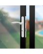 Cerradura de perfil angosto Lily blanca 886 Ashico