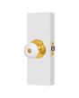 Cerradura para baño pomo polar 17502 Ashico