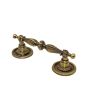 Jaladera Obispo 64 mm latón antiguo 3020 Ashico