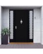 Llamador de puerta níquel satinado America 4804 Ashico