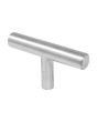 Jaladera de pomo acero inoxidable 55 mm 3708 Ashico