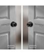 Cerradura para baño Cariel negro mate 12019 Ashico