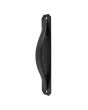 Jaladera para puerta 175 mm negro Novum 3379 Ashico
