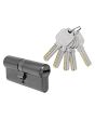Cilindro europeo alta seguridad níquel negro 70 mm 89999 Ashico