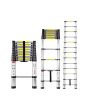 Escalera telescópica de aluminio de 5 Metros multiusos