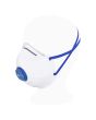 Mascarilla para polvos y partículas toxicas N95 4M10-V Excelsius