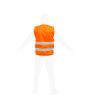 Chaleco supervisor poliéster naranja 8CPOL-200N-C Infra