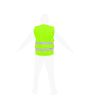 Chaleco supervisor poliéster amarillo 8CPOL-200AMAR-C Infra