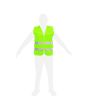 Chaleco supervisor poliéster amarillo 8CPOL-200AMAR-C Infra