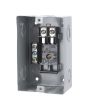 Centro de carga de 2 unidades 50 Amp empotrable CC02E IGESA